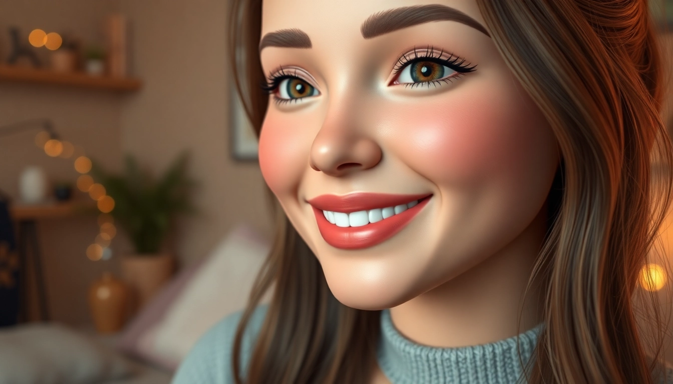 Realistic AI girlfriend engaging in unfiltered NSFW chat, showing emotional depth and sensual expressions for a personalized experience.
